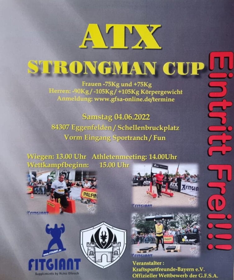 ATX – Strongman Cup am 04.06.2022