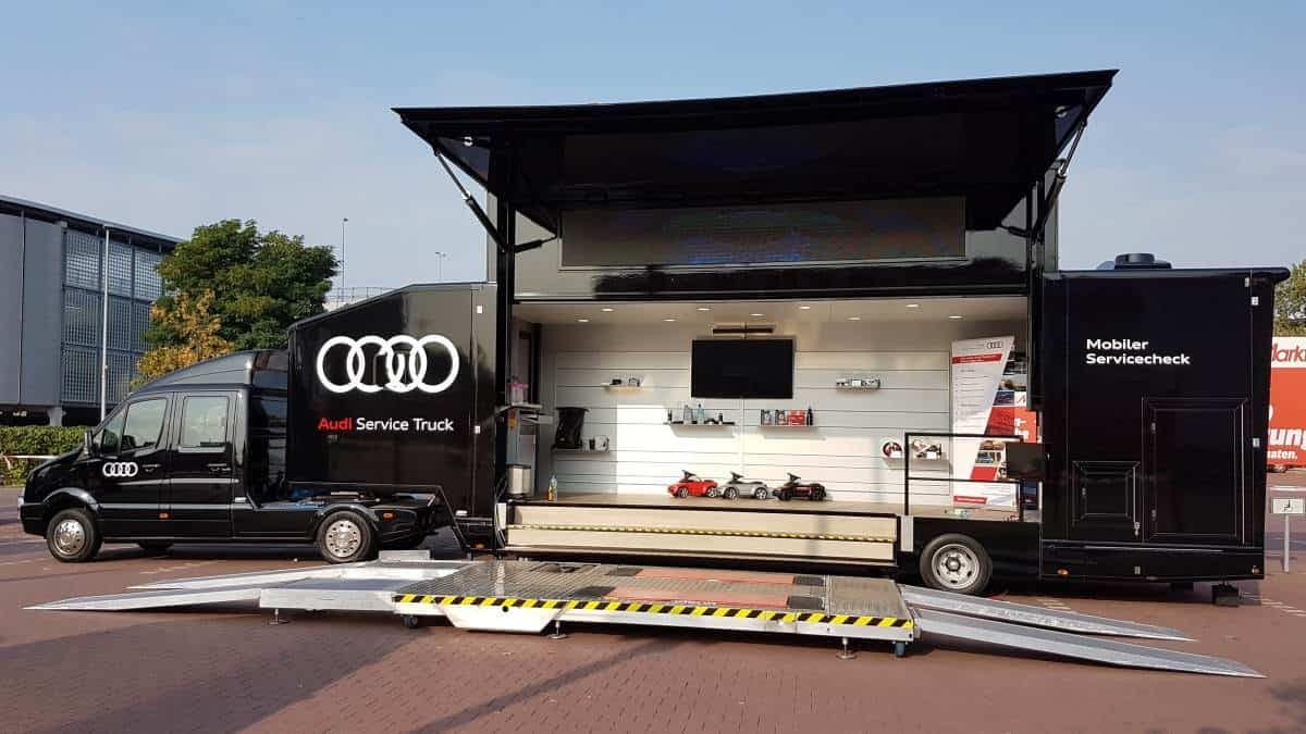 12.-13.10. Gratis Fahrzeug-Check von Audi auf dem Schellenbruckplatz