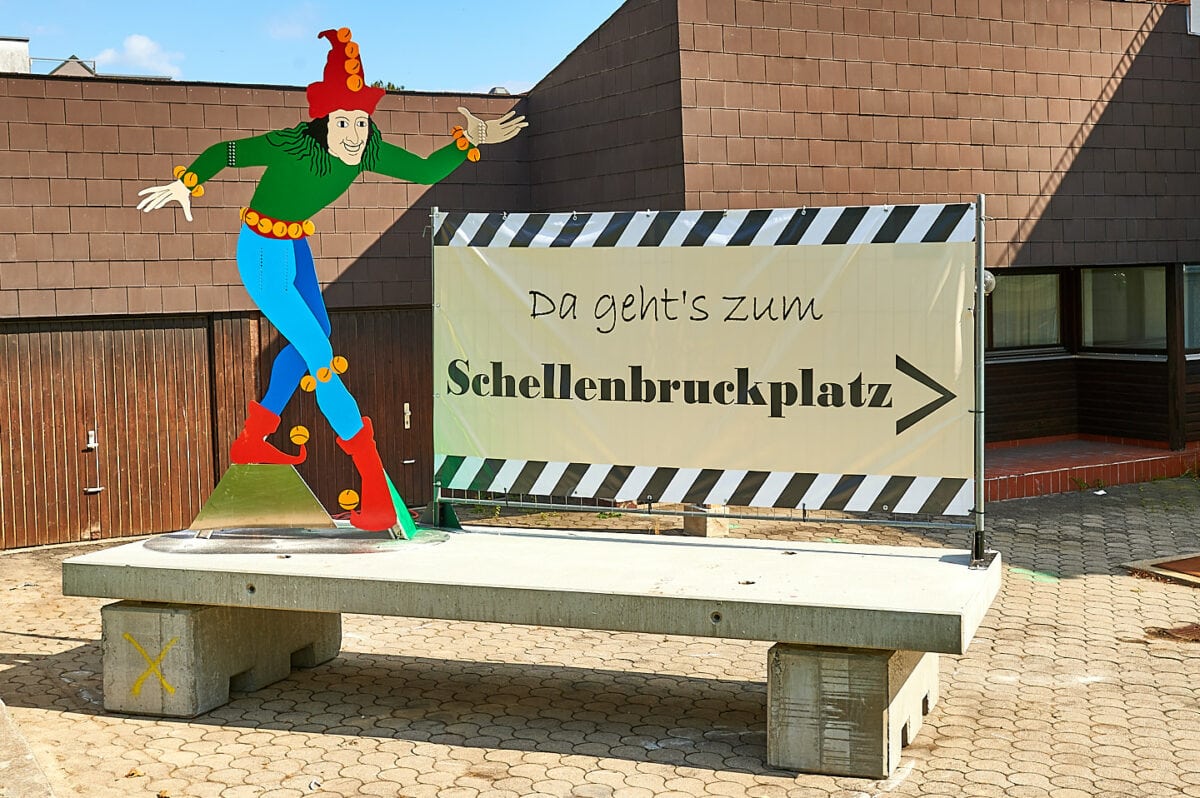 Schon gesehen? Da geht’s zum Schellenbruckplatz :)