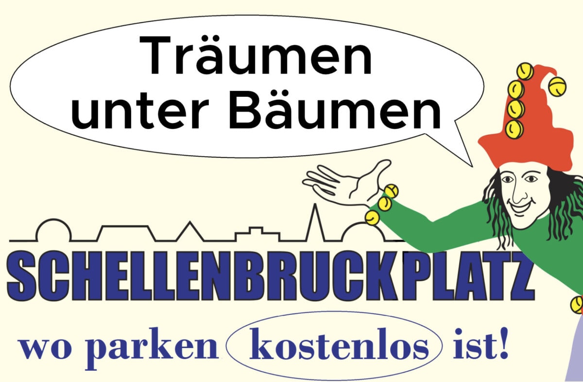 Der Schellenbruckplatz – Träumen unter Bäumen