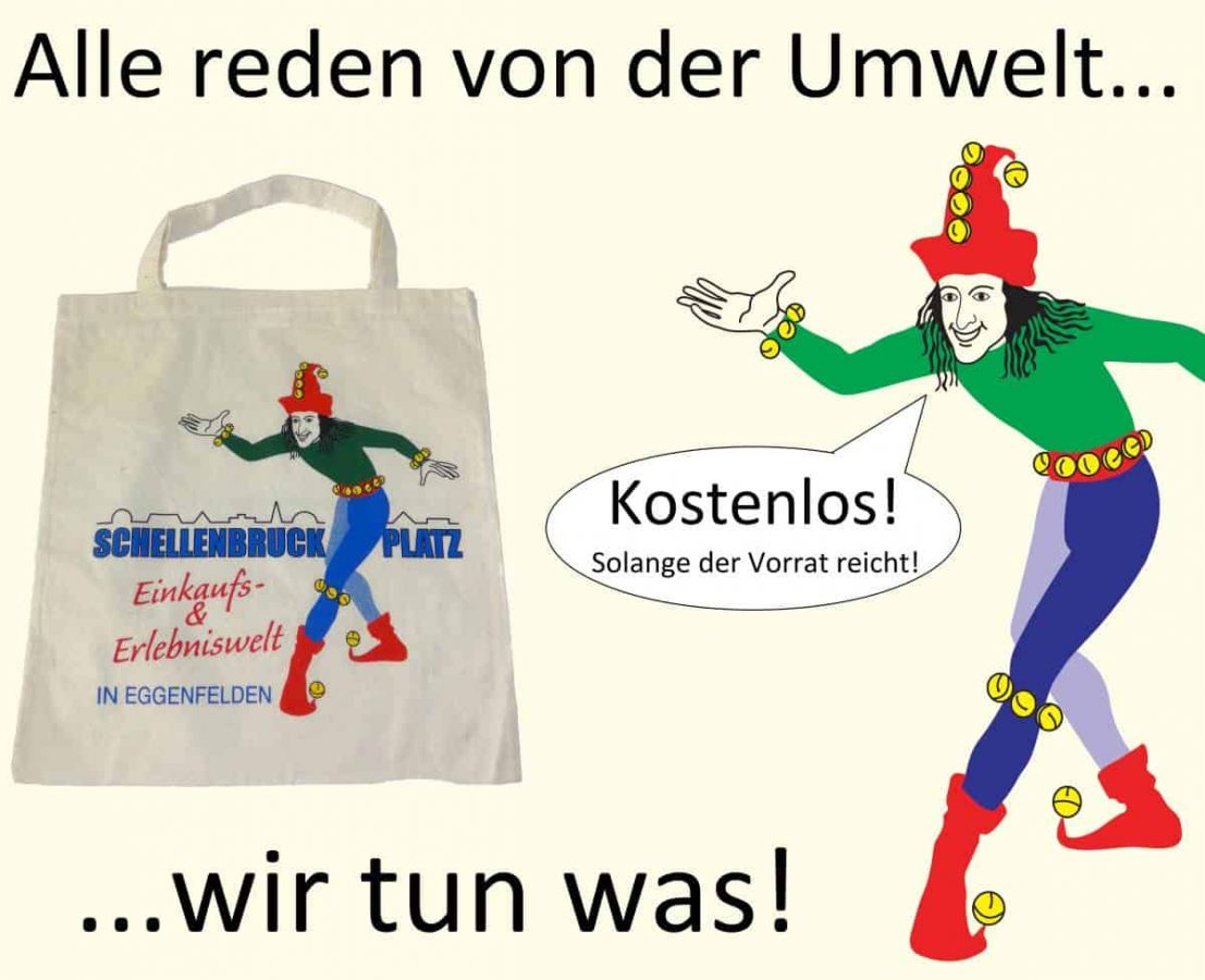 Ihre Schellenbruckplatz Stofftasche wartet auf Sie